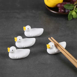 小黄鸭筷架