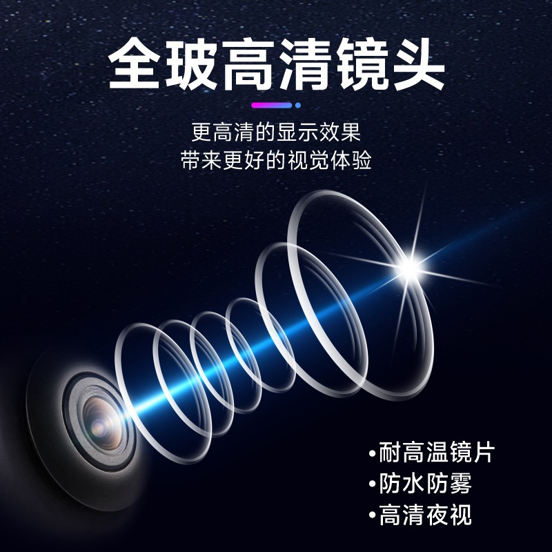 Cross-Border Wifi Wireless High-Definition Reversing Camera Ahd Car Camera Wireless Reversing Image