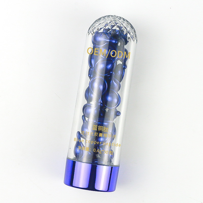 Copper serum, cosmetic essence, anti-age capsule for face, anti-wrinkle 5