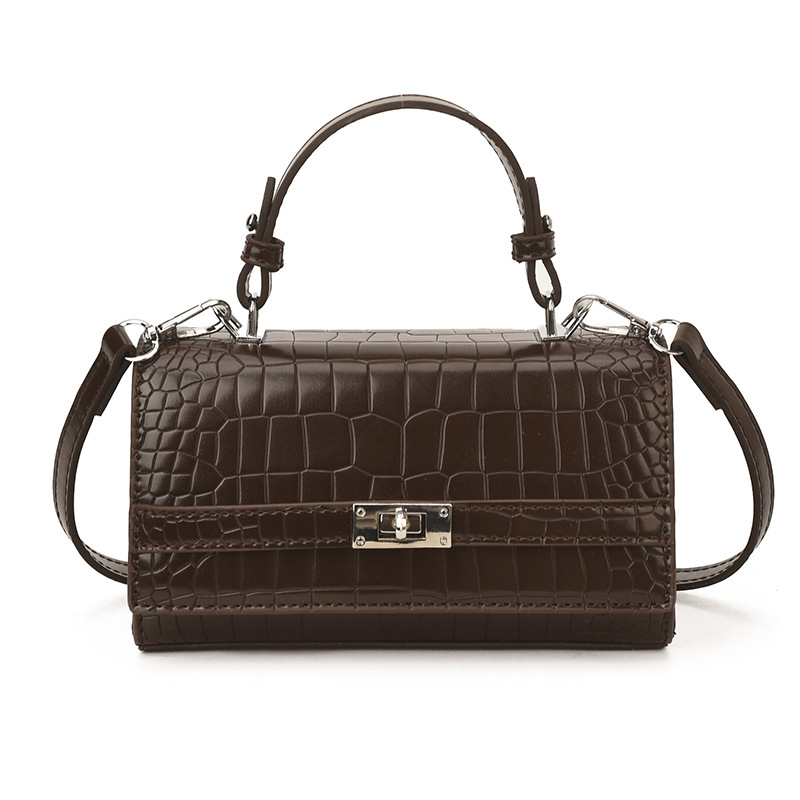 Sentimiento diario de cocodrilo Kelly bolso para mujeres 2026 nuevo diseño de nicho retro bolso de mano de viaje mochila de hombro