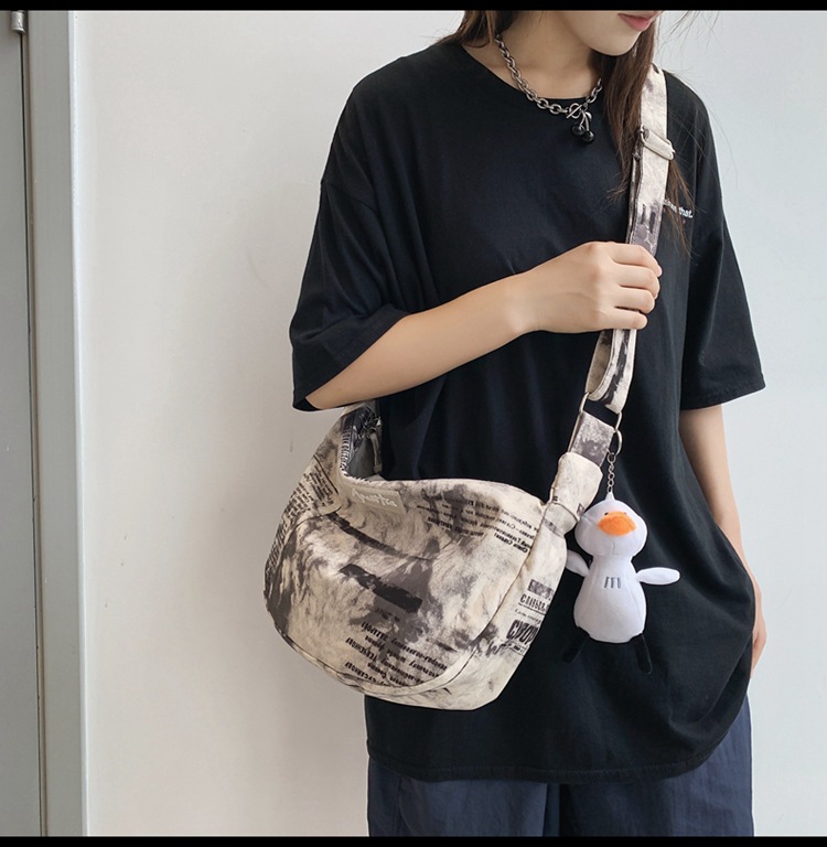 new small bag female summer simple 2021 new trendy practical fold single shoulder armpit female bagpicture6