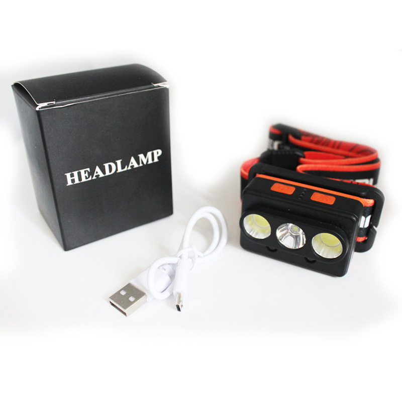 Electromagnetic magnetic induction travel lantern, flashlight