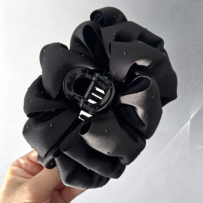 블랙 12cm 천 폭 버블 블랙 다이아몬드 별이 빛나는 구름 클립 11cm(스프레이 페인트 클립)