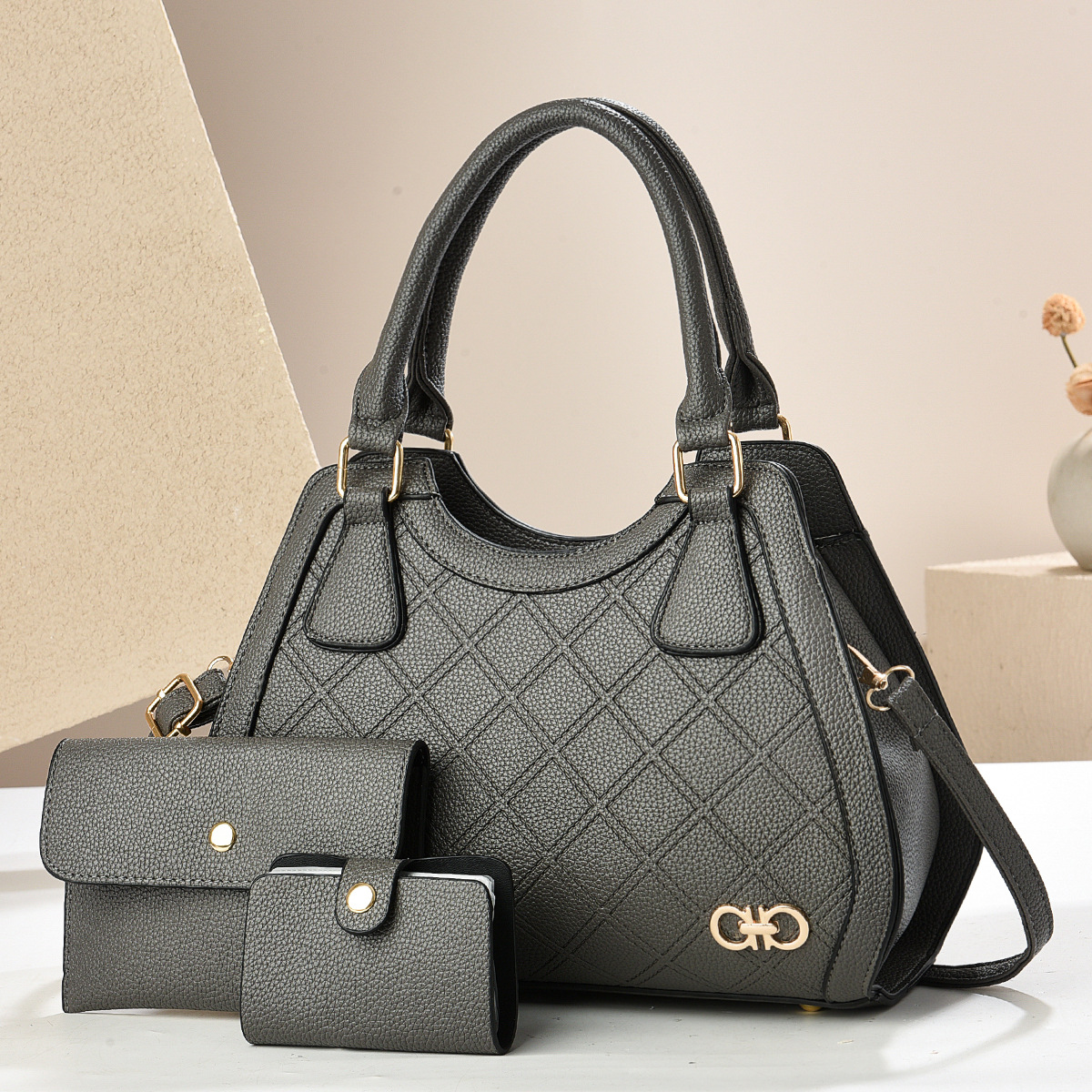 2025 nuevo bolso de hombro para mujer, bolso de estilo de viaje de trabajo, bolso de temperamento de moda casual de mujer de gran capacidad