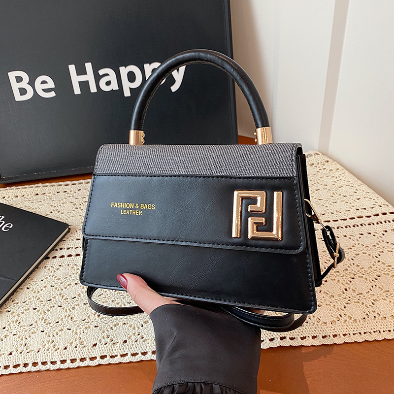 High-End Satchel Small Square Bag for Women 2025 New Fashion Versatile Shoulder Bag Texture Stitching Crossbody Bag for Women High-End Satchel Small Square Bag for Women 2025 New Fashion Versatile Shoulder Bag Texture Stitching Crossbody Bag for Women