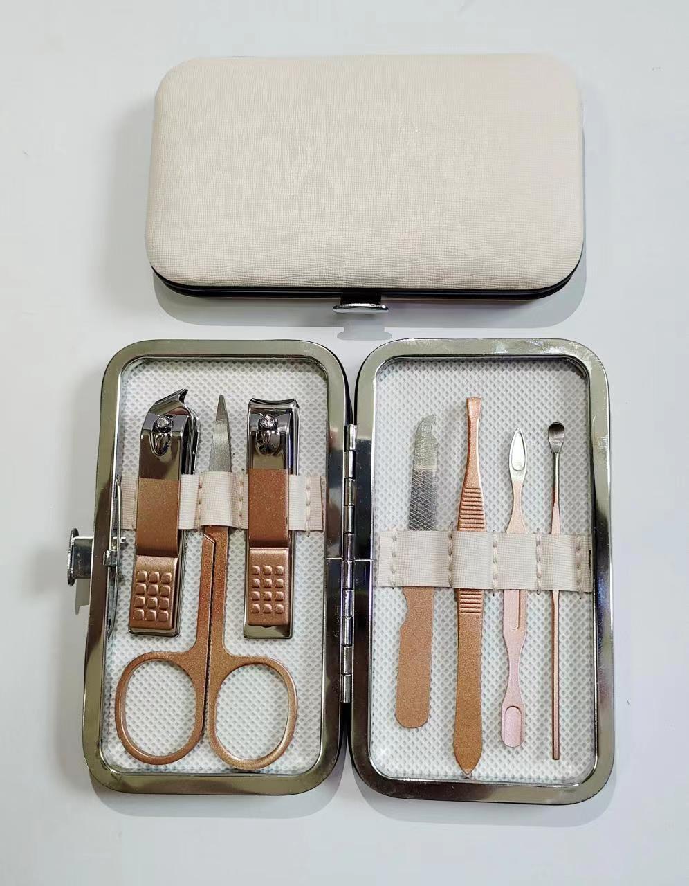 Set completo de manicura y pedicura, incluye cortaúñas y herramientas de belleza, práctico para uso doméstico y profesional