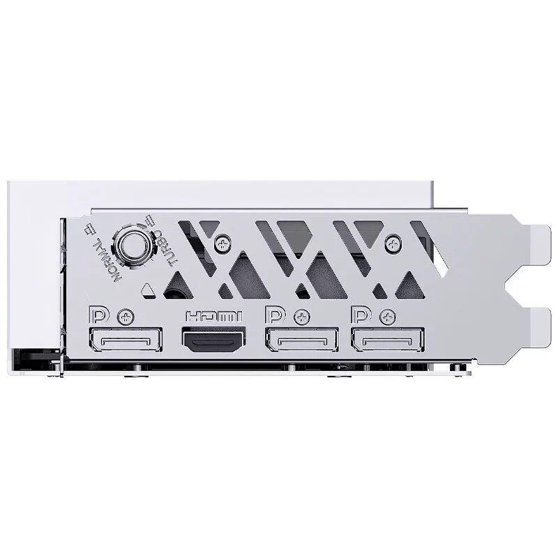 Видеокарта iGame GeForce RTX 4060 Ultra Z OC — 8 ГБ, задняя вставка, с RGB
