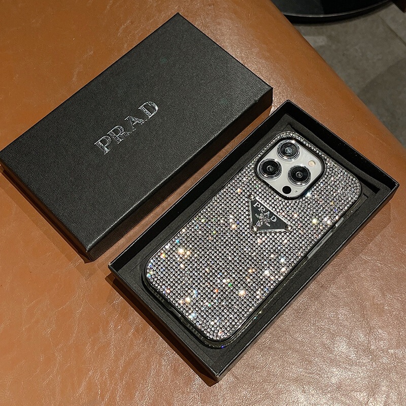 Luxurious Rhinestone Apple 17 Pro Max Phone Case, Full 14-Pack, Anti-Shock, Suitable for iPhone 13 Pro Protective Case 12/