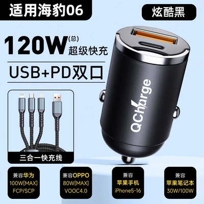 Siqaret yandırıcısı | Qin L, Song, Seal 06 - default-item-seal06-special-edition-120w-hidden-model-cool-black-15m-all-in-one-data-cable