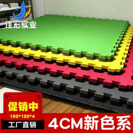 亏本卖eva运动健身武术训练泡沫地垫4.0加厚防滑外贸出口货源