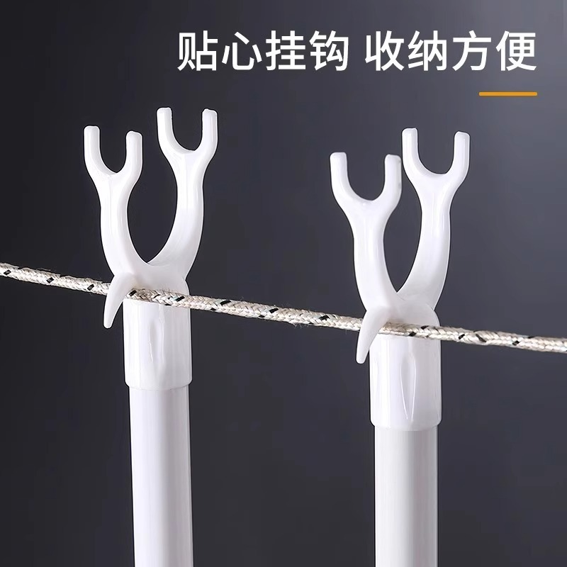 支え棒家庭用は物干し棒の棒に合わせて服を長くします。|undefined