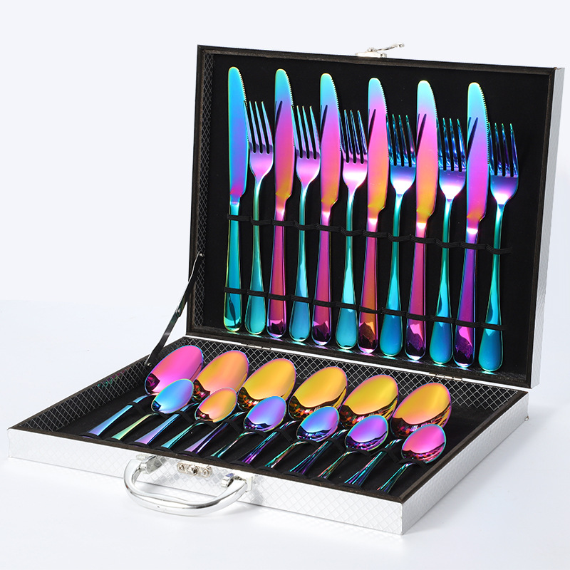 1010 심포니 나이프, 포크, 스푼 24개(실버박스)