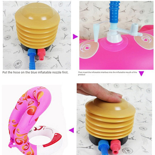 Wholesale balloon inflator foot pump bicycle pump foot pump for balloons foot pump