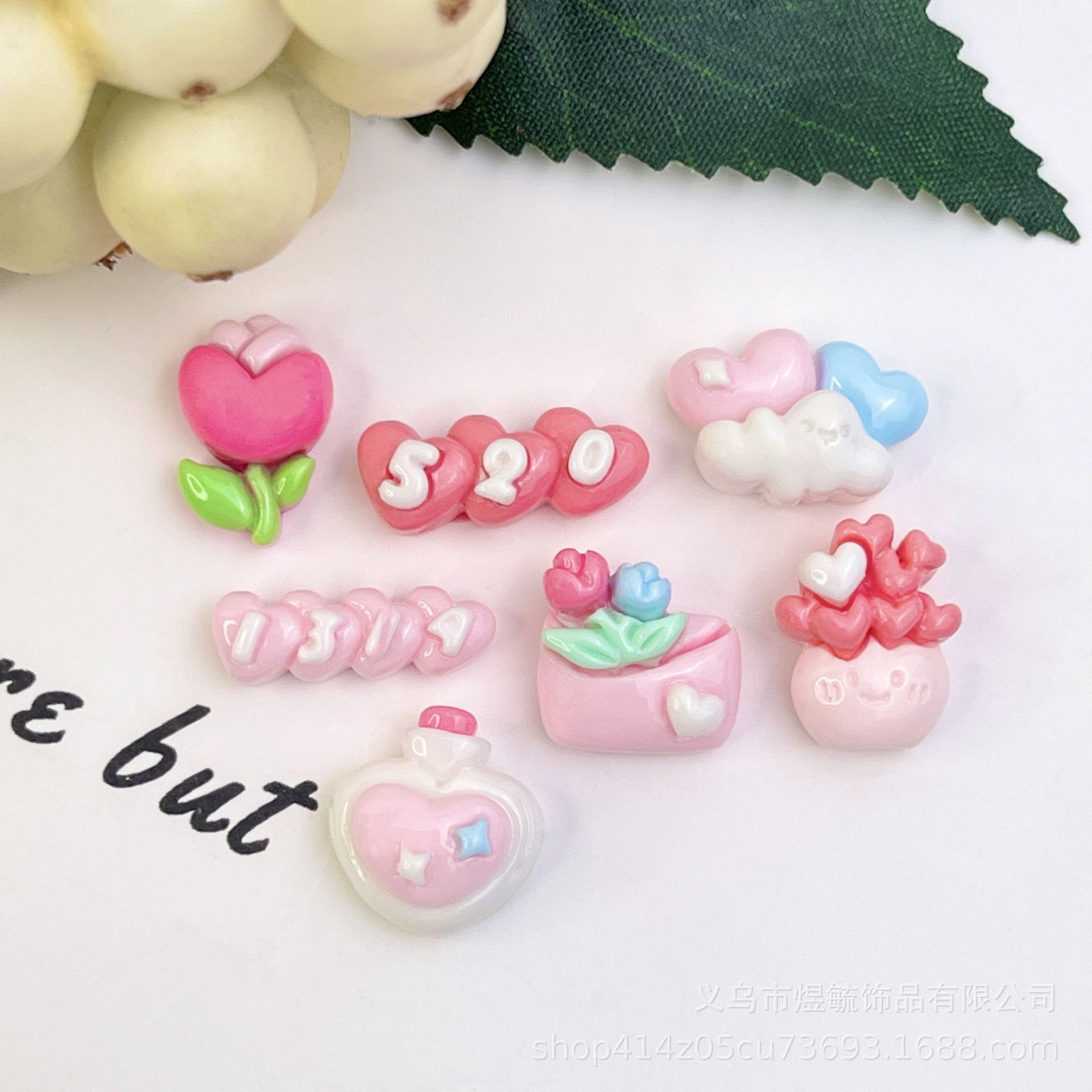 고품질 미니 장미 꽃 하트5201314봉투 향수 혼합 싱글