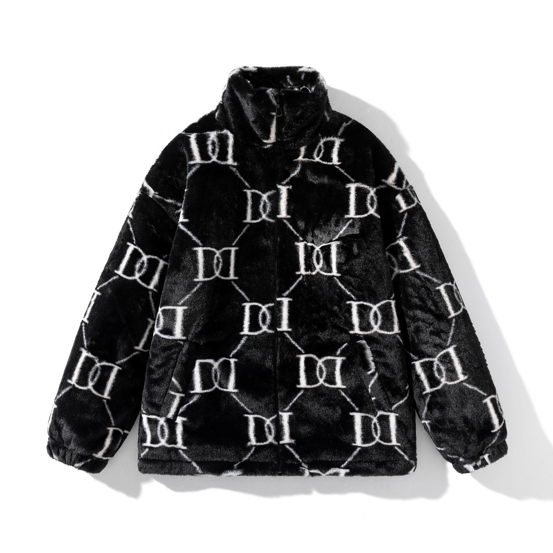 2021 nuevo invierno pareja de moda coreana abrigo de algodón acolchado felpa algodón y engrosamiento hombres y mujeres abrigo superior