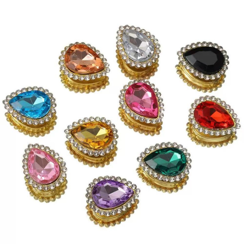 14X18Mm Claw-Shaped Rhinestones, Water Drop Sunflower Hand-Sewn Rhinestones, DIY Handmade Hair Accessories, Clothing Accessories, Colored Rhinestones, Wholesale Jewelry 14X18Mm Claw-Shaped Rhinestones, Water Drop Sunflower Hand-Sewn Rhinestones, DIY Handmade Hair Accessories, Clothing Accessories, Colored Rhinestones, Wholesale Jewelry
