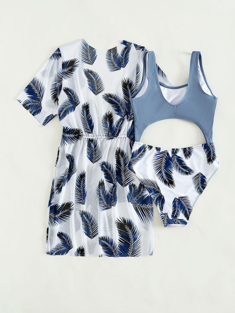 Girl'S Printing One-pieces Kids Swimwear display picture 2