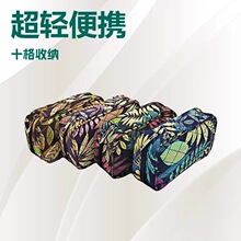 口红收纳包分装瓶精油瓶收纳包10格便携精油包便携式时尚迷你