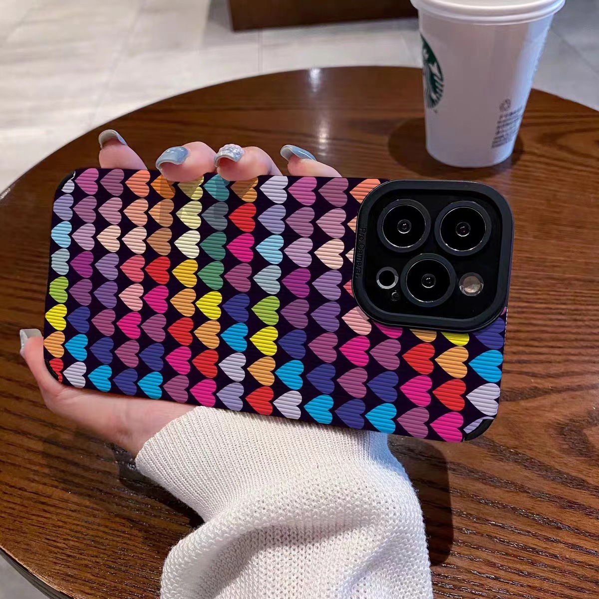 Cute Heart Phone Case For Samsung A71 A53 A32 Protective Cover_voghion.com