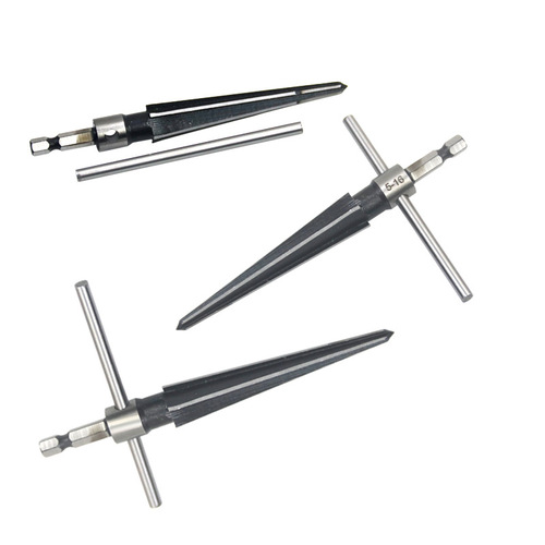 Electric drill reamer hand reamer taper reamer woodworking T-shaped reamer hole opener chamfering reamer tool reamer