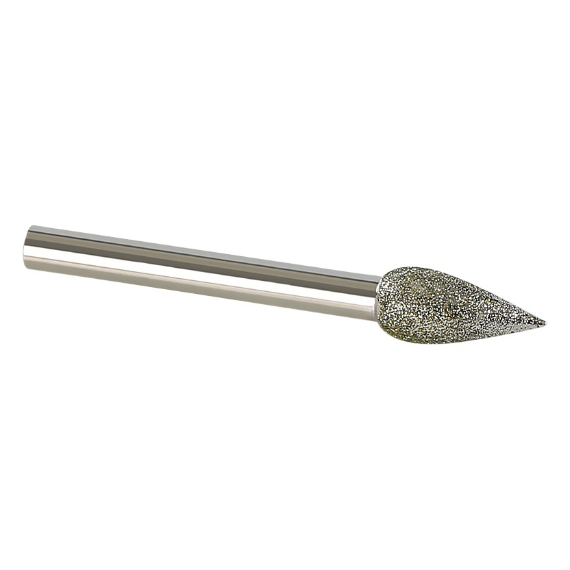 Galvanoplastia Emery cabeza de molienda en forma de punta de granito lápida de mármol molino eléctrico jade tallado de procesamiento de molienda Varilla