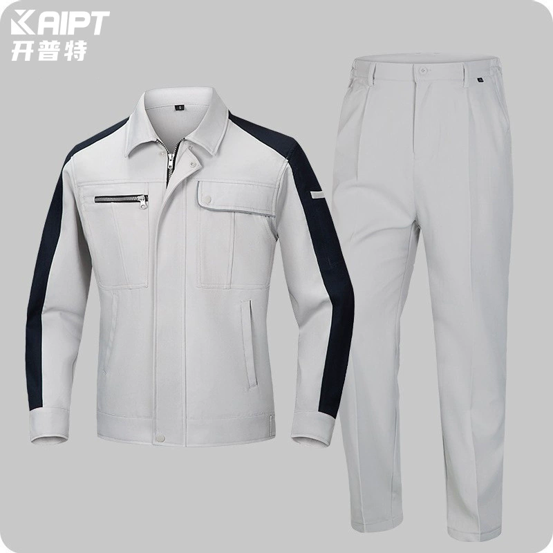 Комбинезоны с длинными рукавами мужской костюм для защиты труда износостойкий грязеотталкивающий нефтехимический завод статический пользовательский инструмент Внешняя торговля Экспорт в Японию и Южную Корею