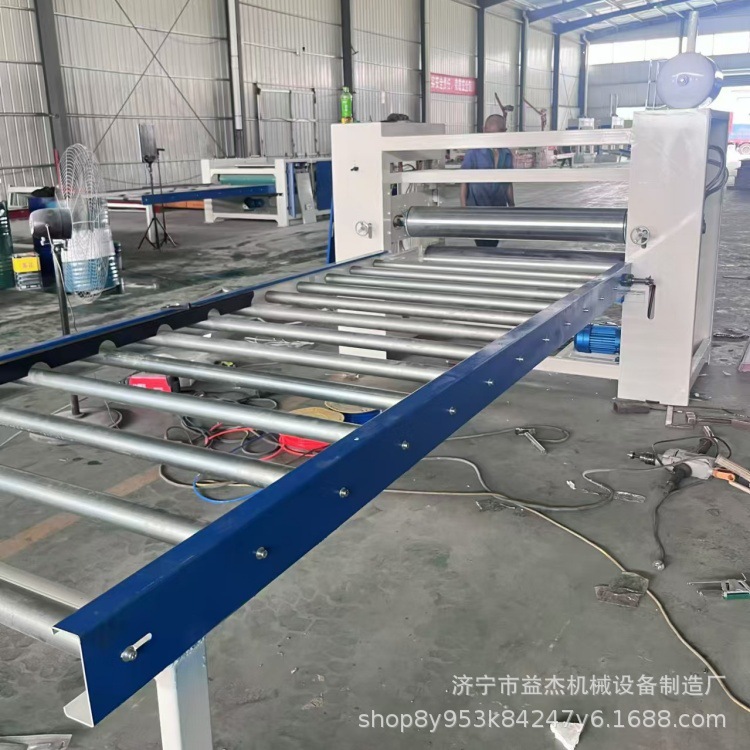 瓦楞纸卷涂胶复合珍珠棉 包装纸箱板贴面机 铝膜玻纤维复合机