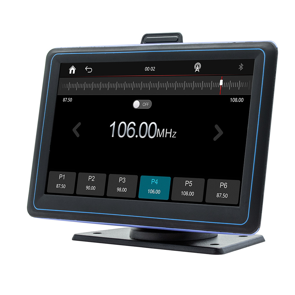 Carplay inalámbrico/navegación auto del coche de 7 pulgadas del portable que invierte el jugador de Bluetooth MP5 del coche de la vista posterior