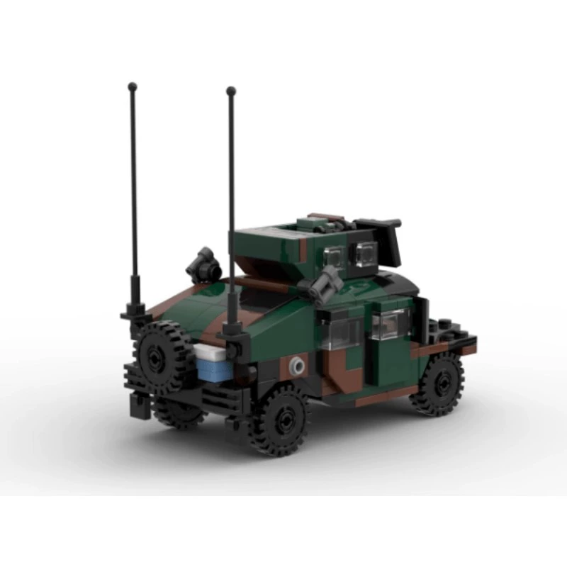 Конструктор MOC военного серии Hummer M1025 совместим с мини-блоками сборки, кросс‑бордер