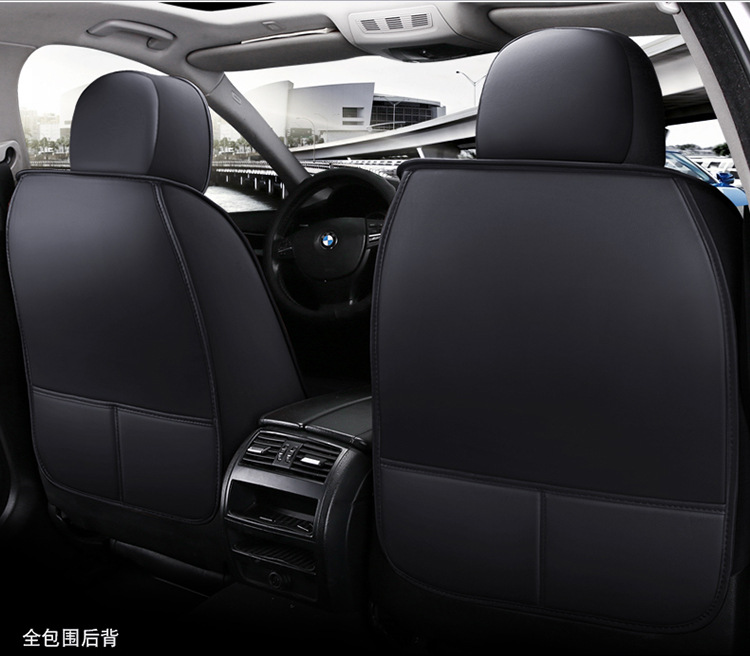 New full leather car seat cover four seasons universal all-inclusive seat cushion leather seat cover autumn breathable non-slip wear-resistant