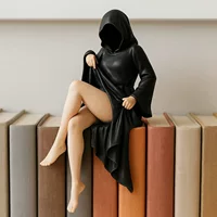 Кросс-бордерные загадочные скульптуры для книжных полок, декоративные скульптуры для книжных полок