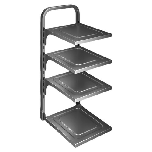 Kitchen multi-layer storage rack household multi-function cabinet under sink pot stove layered pot rack storage rack