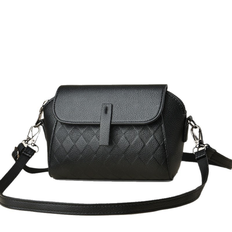 Single Shoulder Lightweight Simple Crossbody Women's Small Bag Solid Color Versatile Travel_voghion.com