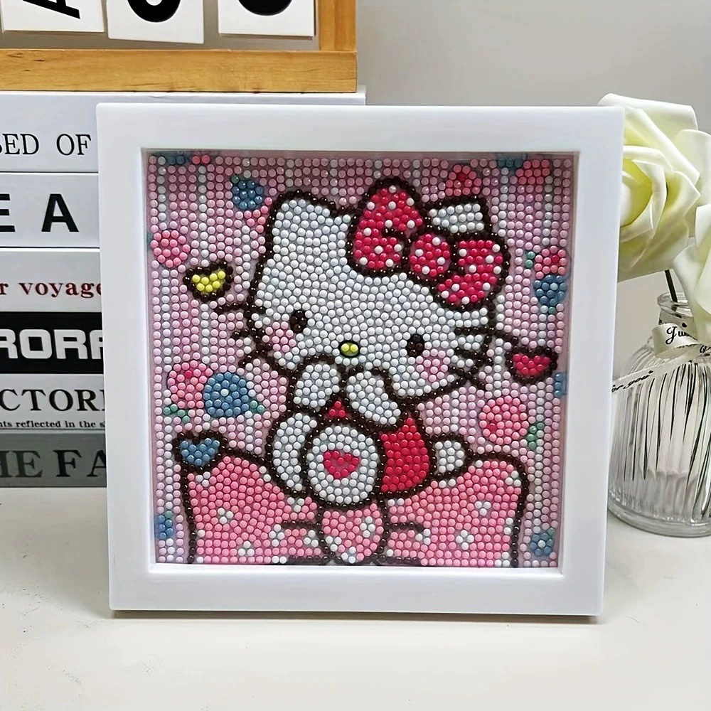 Алмазный набор, мультипликационная мозаика, 15×15см, ручной работы