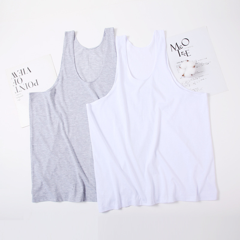 Middle-aged and Elderly Pure Cotton Loose Vest Men's Pure Cotton Jersey Round Collar Sleeveless Large Size Extra-fat Old Head Shirt Grandpa Sweatshirt Middle-aged and Elderly Pure Cotton Loose Vest Men's Pure Cotton Jersey Round Collar Sleeveless Large Size Extra-fat Old Head Shirt Grandpa Sweatshirt
