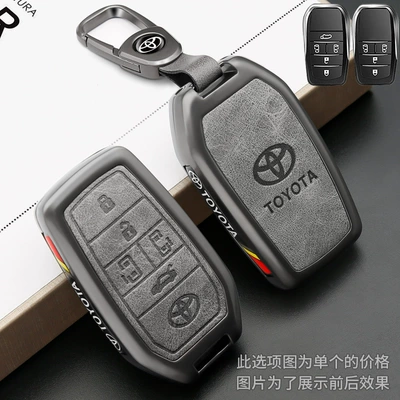 Car key bag – Key Covers, Specifically for Camry - a2-arc-buckle-black-gray