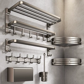 卫浴置物架;毛巾环/杆/架;浴室角架