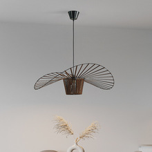 草帽燈北歐創意個性網紅設計師燈具現代簡約客廳卧室餐廳帽子吊燈