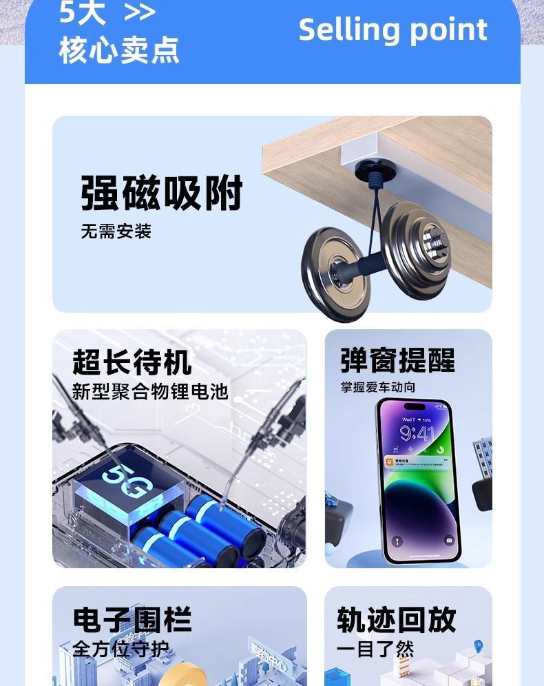 L5Ugps locator car anti-theft car tracking satellite instrument booking car position artifact j