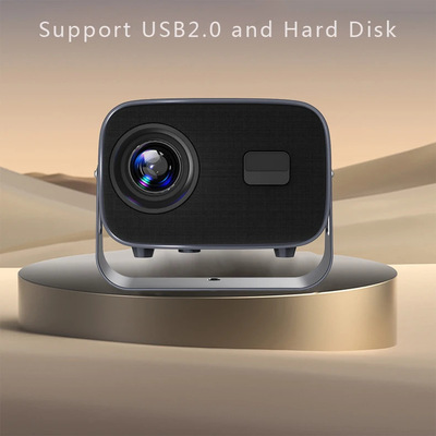 投影仪家用1080p投影机迷你安卓便携式新款跨境爆款投影仪高流明|ms