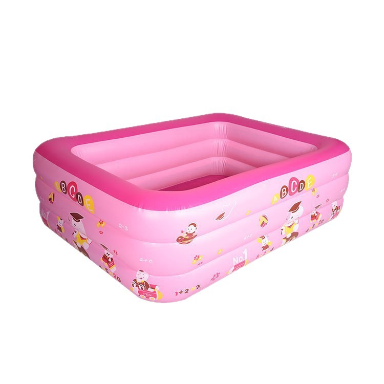 Piscina inflable al por mayor de fábrica para uso doméstico, piscina infantil para exteriores, bola oceánica engrosada, PVC ecológico, conveniente.