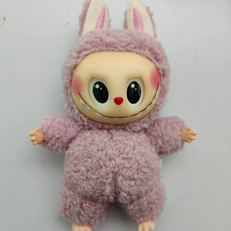 Plush doll, plastic face plastic, minifigure, (Physicals), Birthday gift