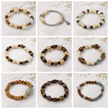 景德镇陶瓷手链饰品学生手工编织手串新中式文艺小红书同款配饰女