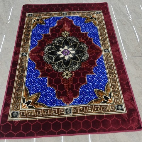 Comercio exterior transfronterizo alfombra compuesta retro persa estampada fábrica de alfombra directa al por mayor