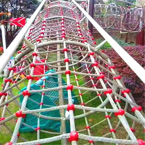 Climbing net rope fasteners for Trampoline Accessories, Kindergarten Outdoor, 12mm plastic rope fasteners, rock climbing rope cross fasteners, 16mm