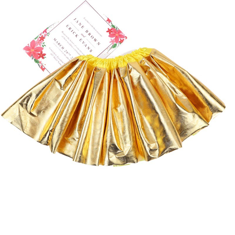 Костюмы на Хэллоуин 2025 года в европейском и американском стиле: юбка-пачка для девочек-чирлидеров, мини-юбка из сетки с пайетками