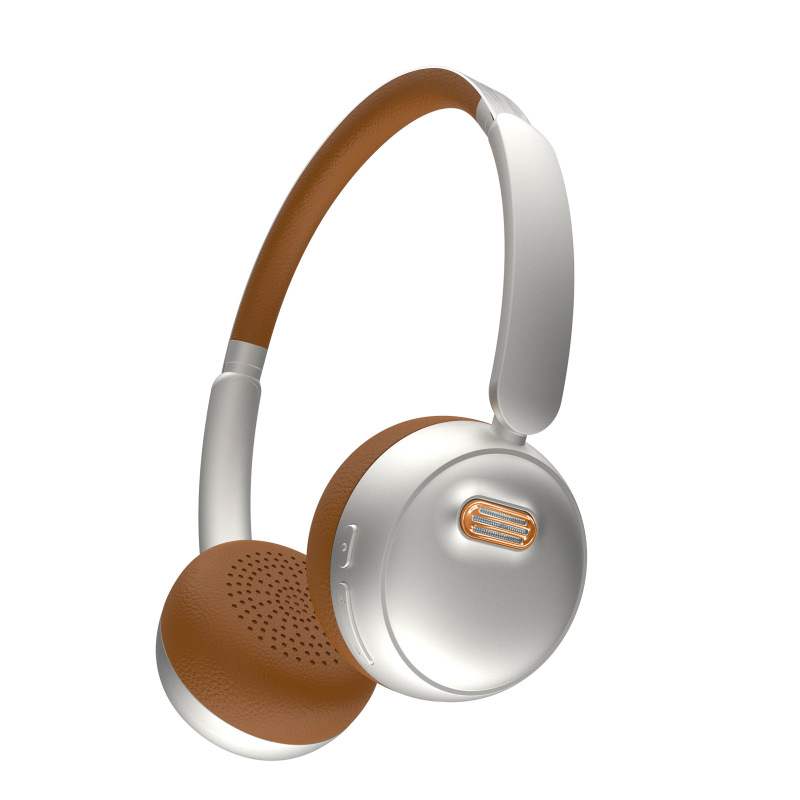 2025新型bluetoothヘッドセット装着式レトロ高颜値無線bluetoothノイズキャンセルヘッドセット現物メーカー直ロット|undefined