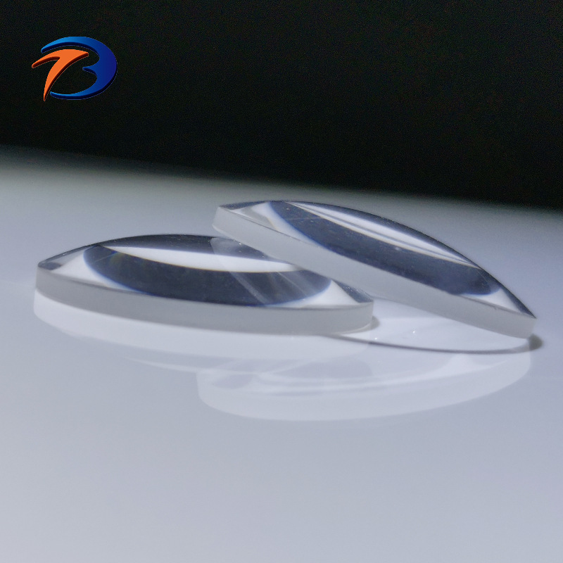 标准精度平凸透镜D=10.00mm  F=12.50mm未镀膜精退火K9玻璃