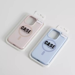 液体シリコン製、Apple 17対応、マグネット式スマホケース、iPhone16pro用、無地、全面保護、耐衝撃、大穴付きカバー