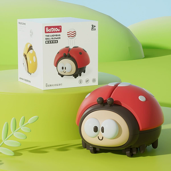 Ladybug blowing machine [Red]